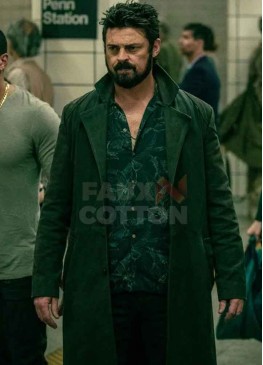 The Boys Karl Urban Black Coat